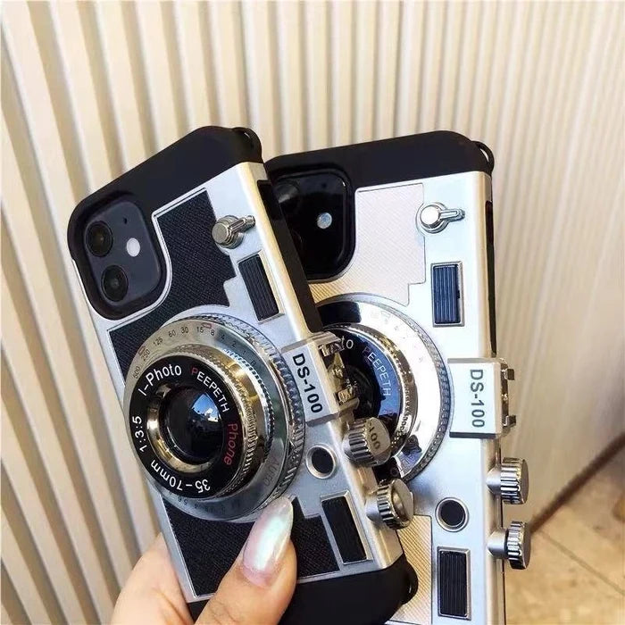Luxury 3D Camera Phone Case for Samsung