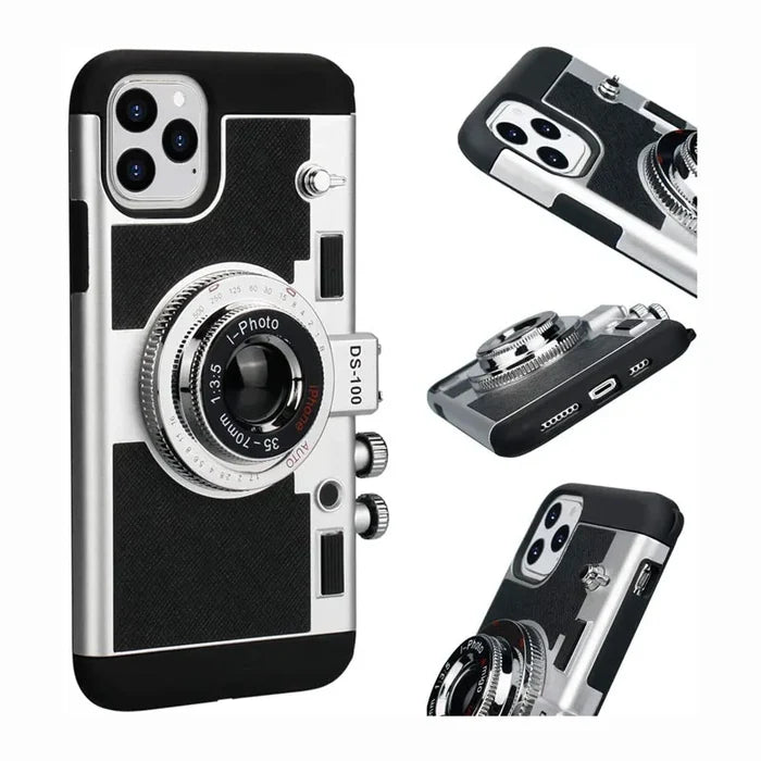 Luxury 3D Camera Phone Case for Samsung
