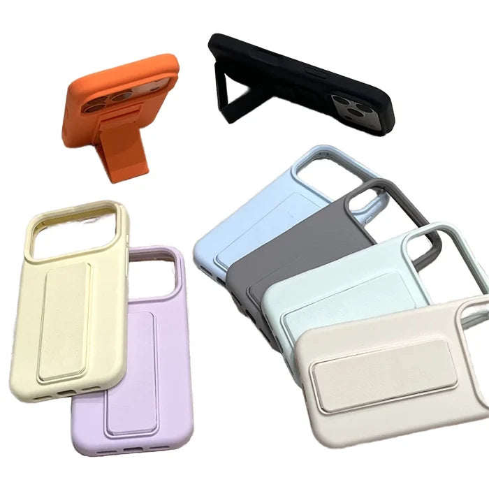 Luxury Shockproof Soft Liquid Silicone Phone Case