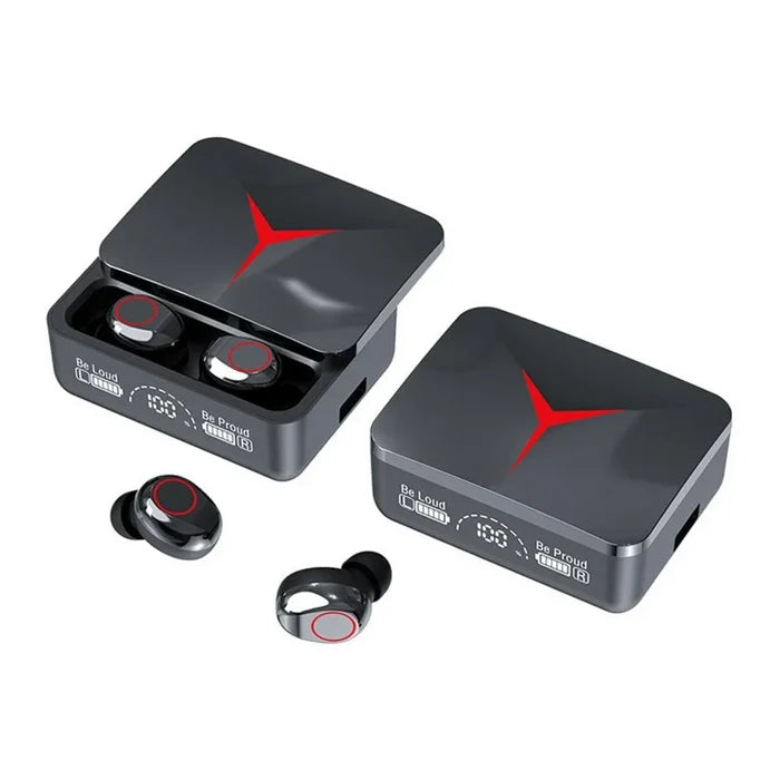 M90 Pro TWS Gaming Earbuds 9D HiFi Sound LED Display Pakistan