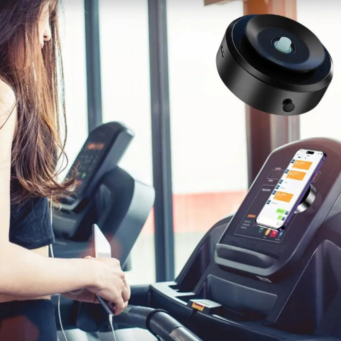 Magnetic Car Mount Holder for Mobile Phones with Vacuum Adsorption: black, purple car phone mount/holder, modern tech promoti