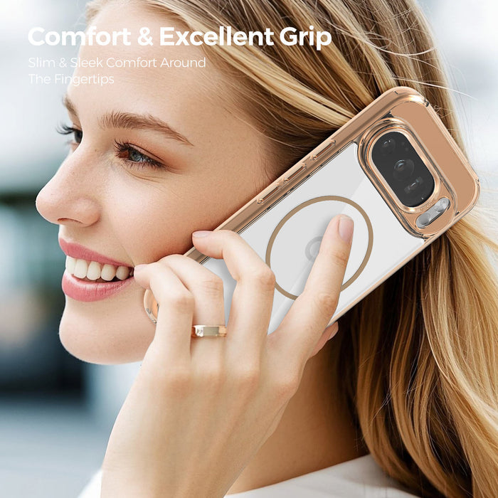 Magnetic Clear Military Shockproof Protective Case for Pixel