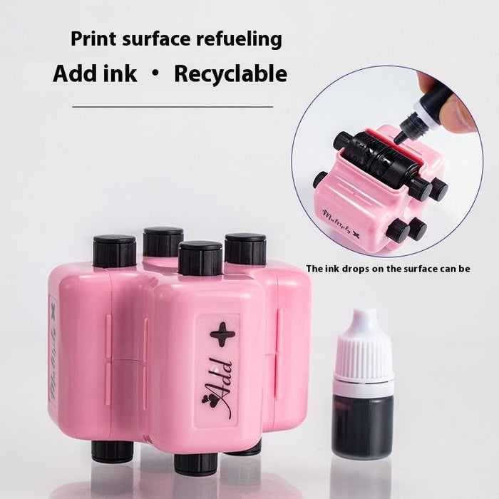 MathRoll 4-in-1 Teaching Stamp Roller – Kids Arithmetic Learning Tool