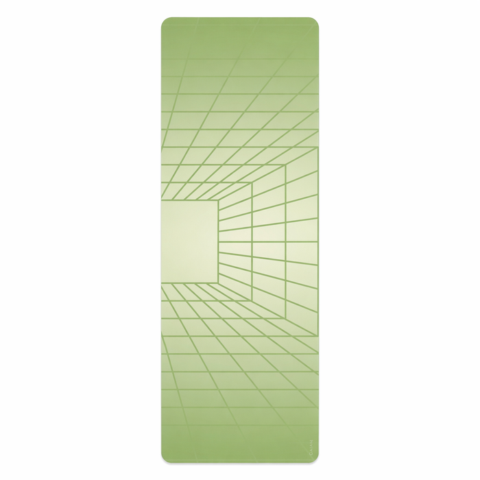 Meadow Yoga Mat with Geometric Design Default