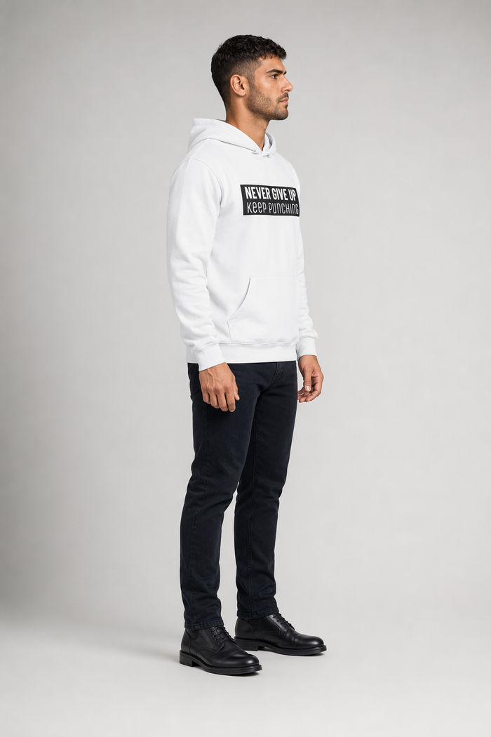 Men's Perseverance Pullover Hoodie White