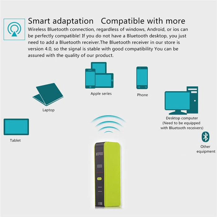 Mobile Device Laser Projector with Bluetooth Virtual Keyboard Connectivity: black, lime green compact projection keyboard dev