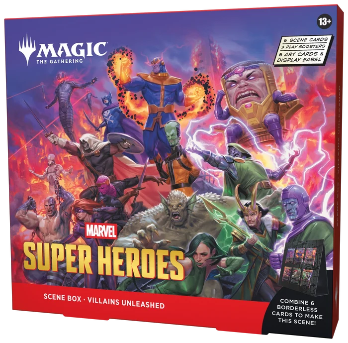 MTG Marvel Super Heroes - Villains Unleashed Scene Box