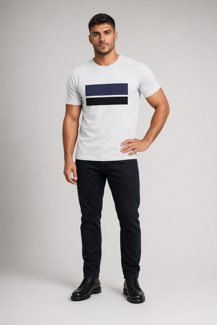 Multi-Strip Men's T-Shirt Default