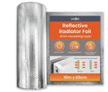 Multipurpose Foil Insulation Roll 10m x 60cm - 1 Pack Radiator Reflector Panels