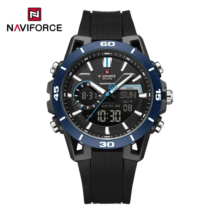 NAVIFORCE 7135 Men's Dual Display Sports Watch