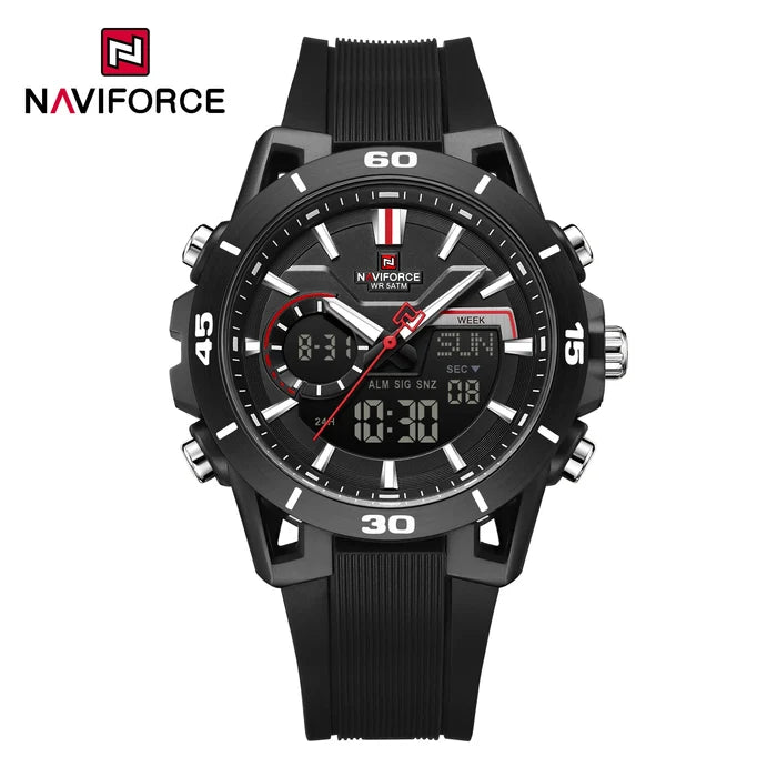 NAVIFORCE 7135 Men's Dual Display Sports Watch