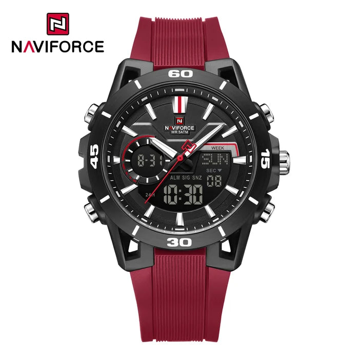 NAVIFORCE 7135 Men's Dual Display Sports Watch