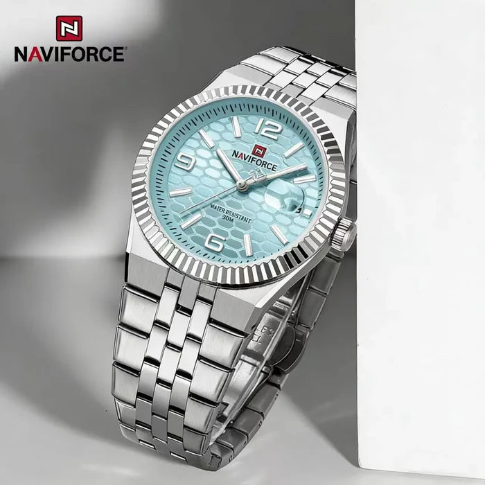 NAVIFORCE Men's Luxury Waterproof Wristwatch