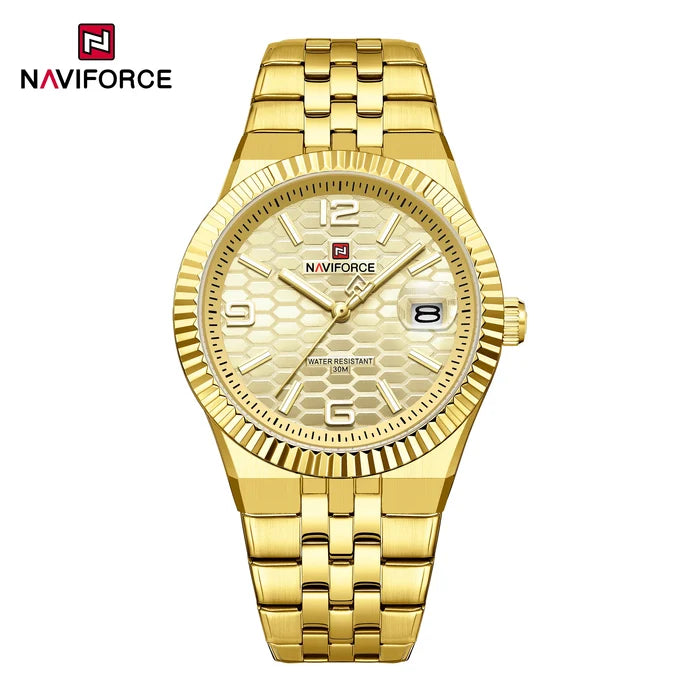 NAVIFORCE Men's Luxury Waterproof Wristwatch