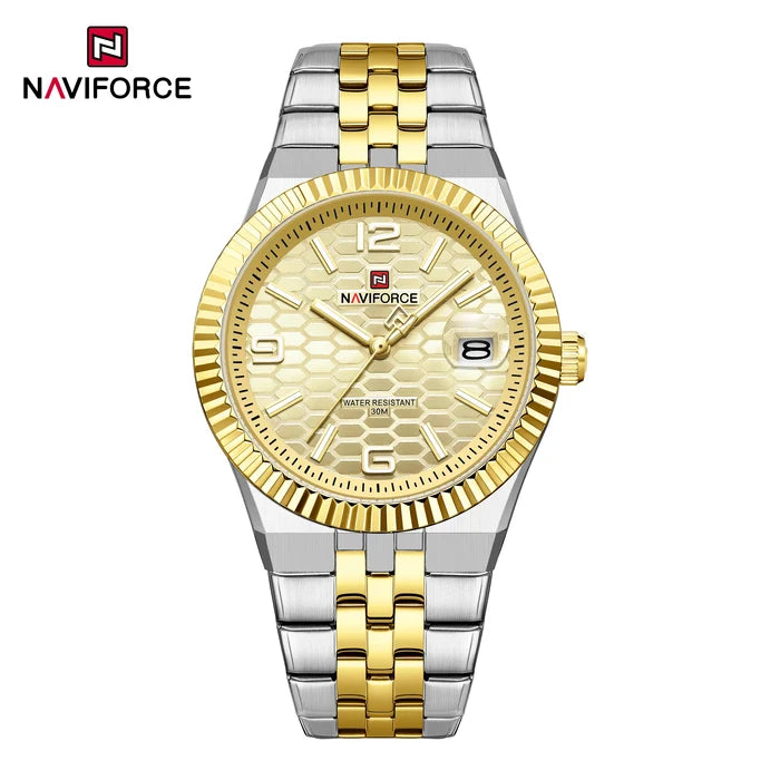 NAVIFORCE Men's Luxury Waterproof Wristwatch