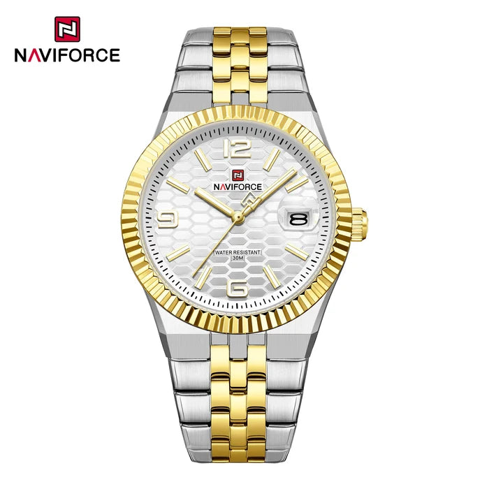 NAVIFORCE Men's Luxury Waterproof Wristwatch