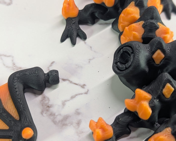 Nightstone Dragon Detachable Wing Closeup