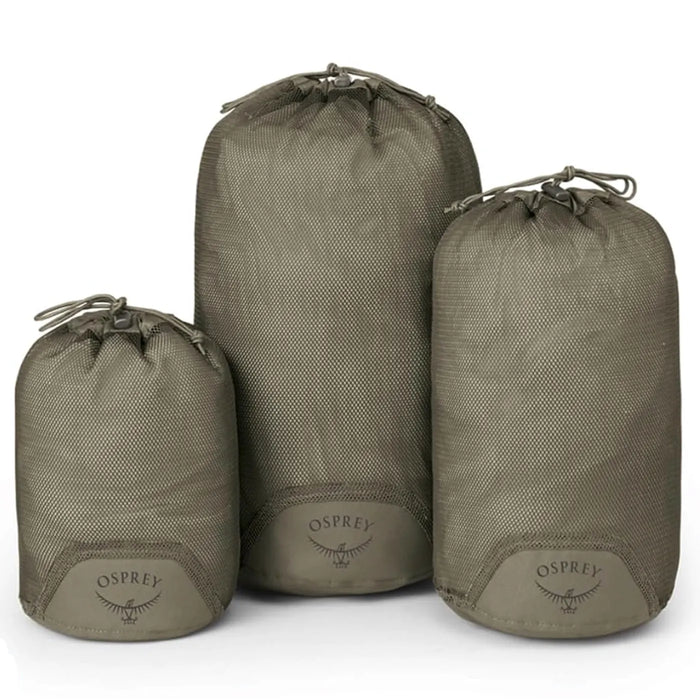 Osprey Daylite Mesh Stuff Sack 3 Piece Set - Tan Concrete