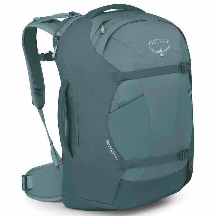 Osprey Farpoint 40L Travel Pack - Cascade Blue/Torrent Blue