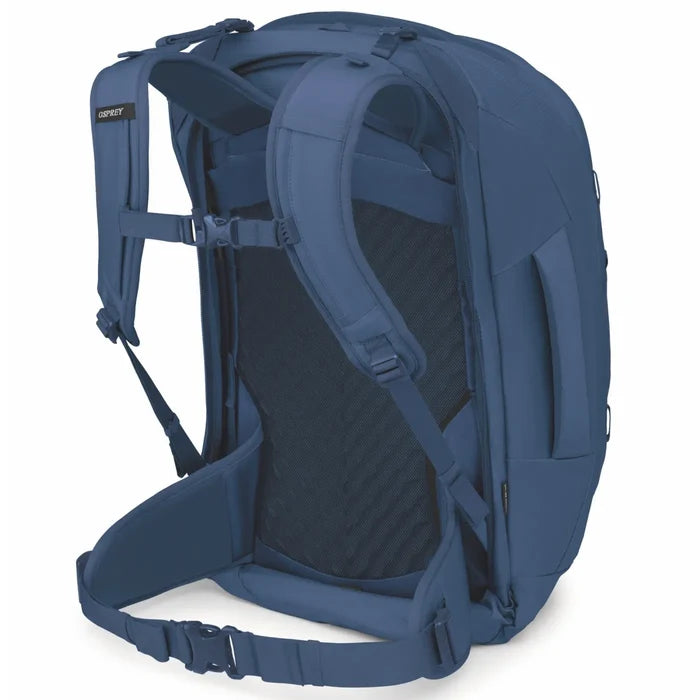 Osprey Farpoint 55L Travel Pack with Detachable Fairview 15L Day Pack - Antique Blue