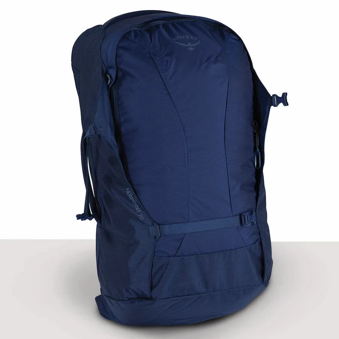 Osprey Farpoint 70L Travel Pack with Detachable Fairview Day Pack - Antique Blue