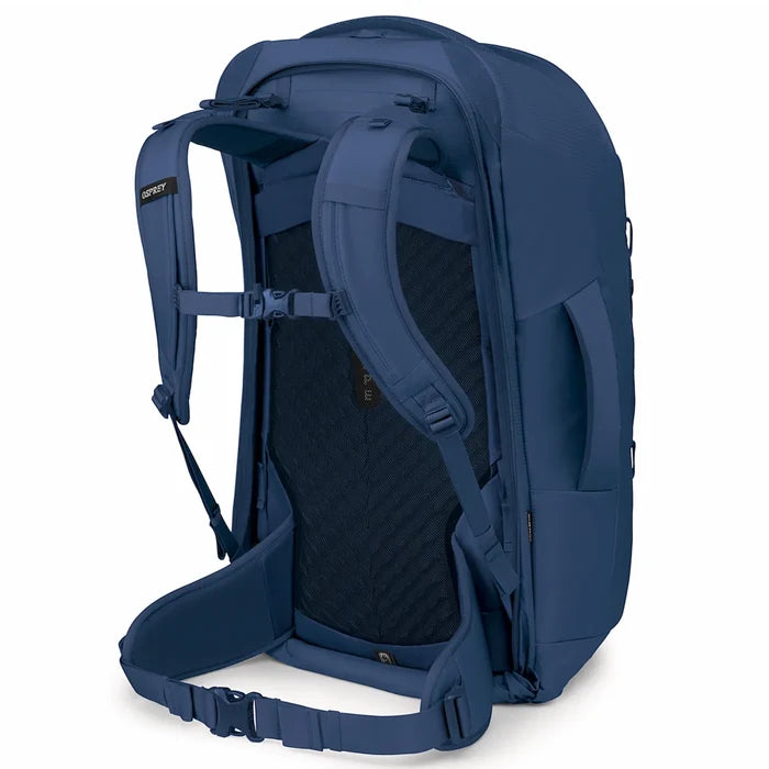 Osprey Farpoint 70L Travel Pack with Detachable Fairview Day Pack - Antique Blue