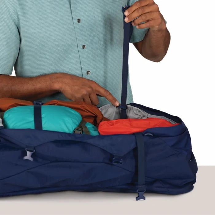 Osprey Farpoint 70L Travel Pack with Detachable Fairview Day Pack - Antique Blue