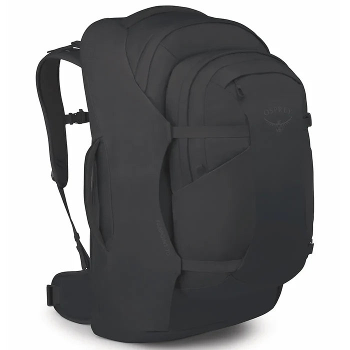 Osprey Farpoint 70L Travel Pack with Detachable Day Pack - Black