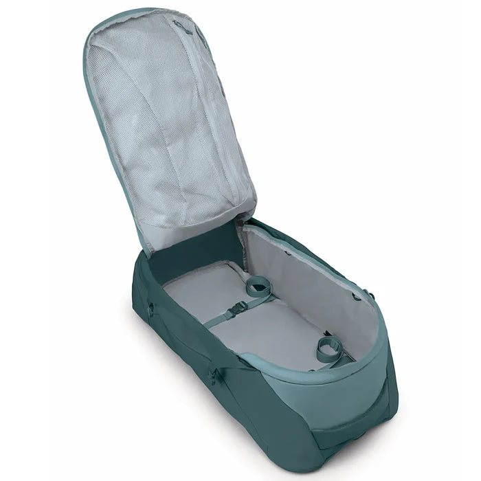 Osprey Farpoint 70L Travel Pack with Detachable Fairview Day Pack - Cascade Blue/Torrent Blue
