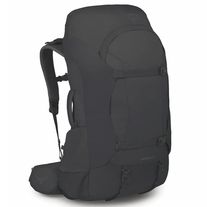 Osprey Farpoint Trek 55L Men's Travel Backpack - Black