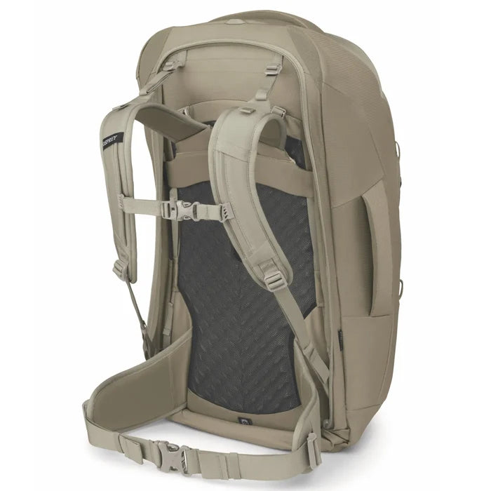 Osprey Farview 70L Women’s Travel Pack with Detachable Fairview Day Pack - Sawdust Tan