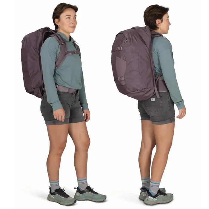 Osprey Farview Women’s 40L Travel Pack - Graphite Purple