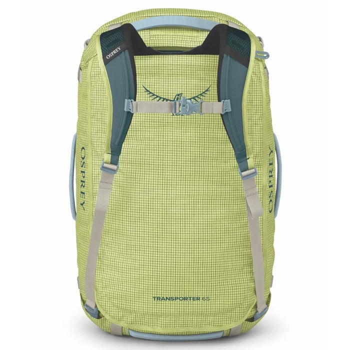 Osprey Transporter 65L Duffel Bag with Backpack Straps - Glow Dew