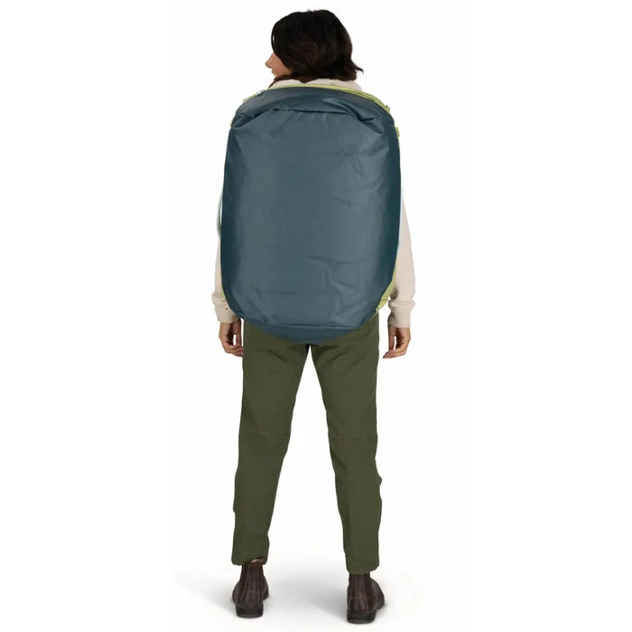 Osprey Transporter 65L Duffel Bag with Backpack Straps - Glow Dew