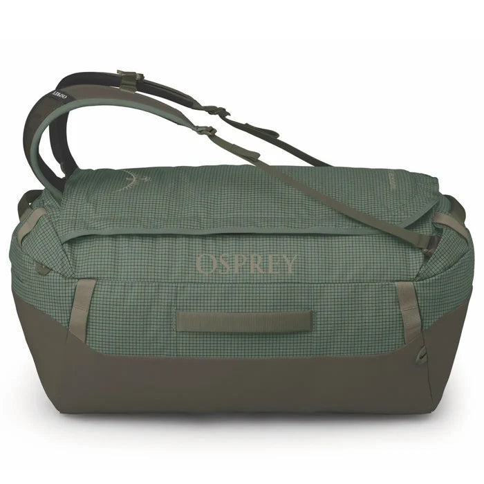 Osprey Transporter 65L Duffel Bag with Backpack Straps - Pine Leaf