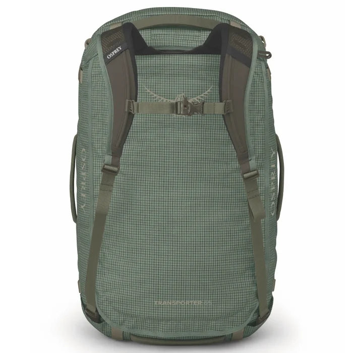 Osprey Transporter 65L Duffel Bag with Backpack Straps - Pine Leaf