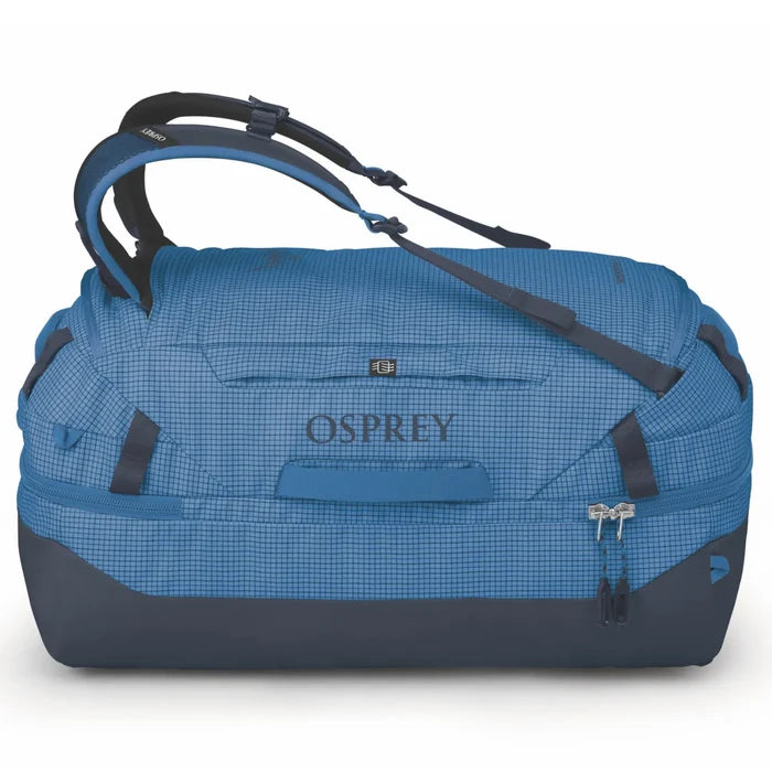 Osprey Transporter Squffel 70L Duffel Bag with Backpack Straps - Blue Flame