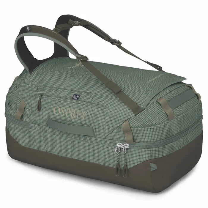 Osprey Transporter Squffel 70L Duffel Bag with Backpack Straps - Pine Leaf