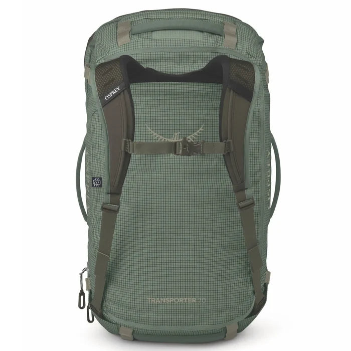 Osprey Transporter Squffel 70L Duffel Bag with Backpack Straps - Pine Leaf