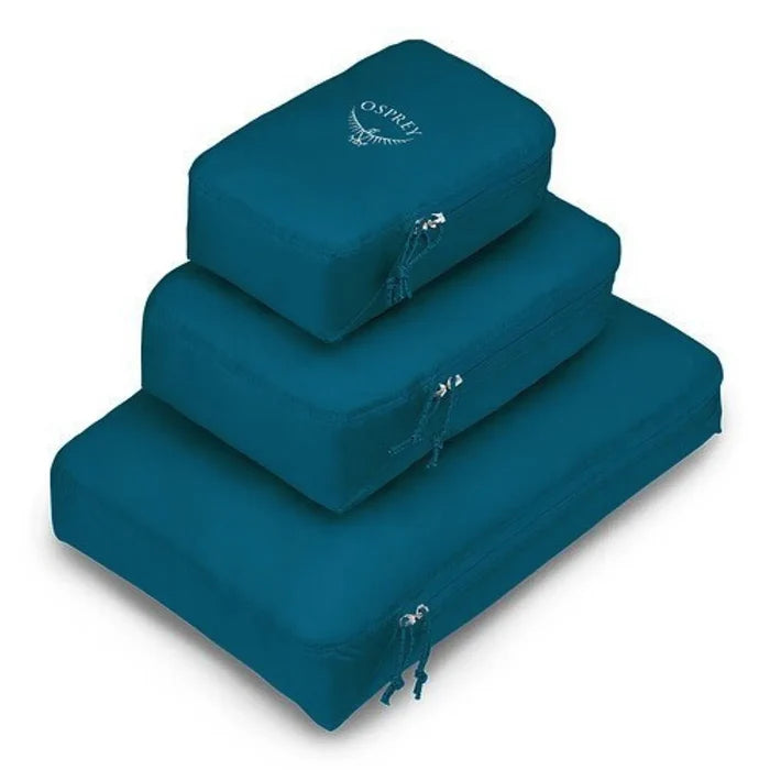 Osprey Ultralight Packing Cube 3 Piece Set - Waterfront Blue