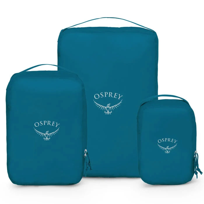 Osprey Ultralight Packing Cube 3 Piece Set - Waterfront Blue