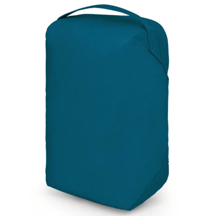 Teal waterfront blue osprey ultralight packing cube with top handle compact for carry on luggage and suitcase use