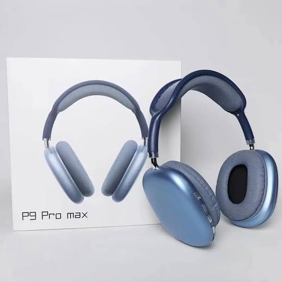 P9 Pro Max wireless headset over ear deep bass Bluetooth Pakistan