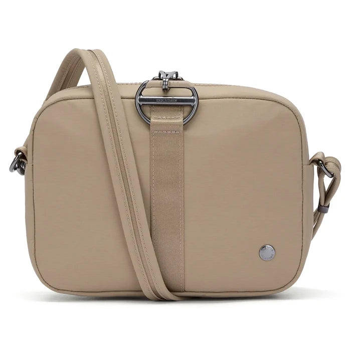 Pacsafe Citysafe CX Anti-Theft Square Crossbody Bag - Taupe
