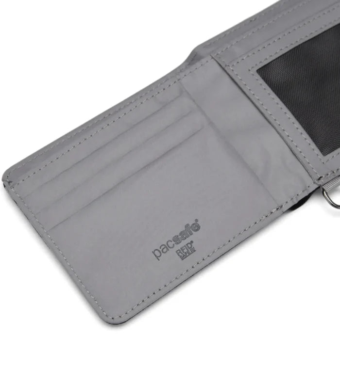 Pacsafe RFIDsafe Bifold Wallet - Jet Black