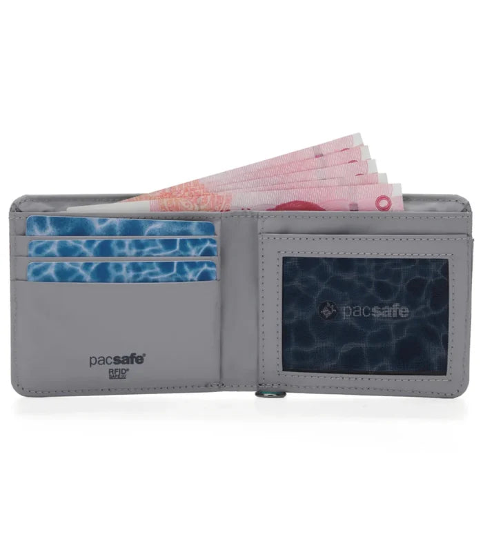 Pacsafe RFIDsafe Bifold Wallet - Stone