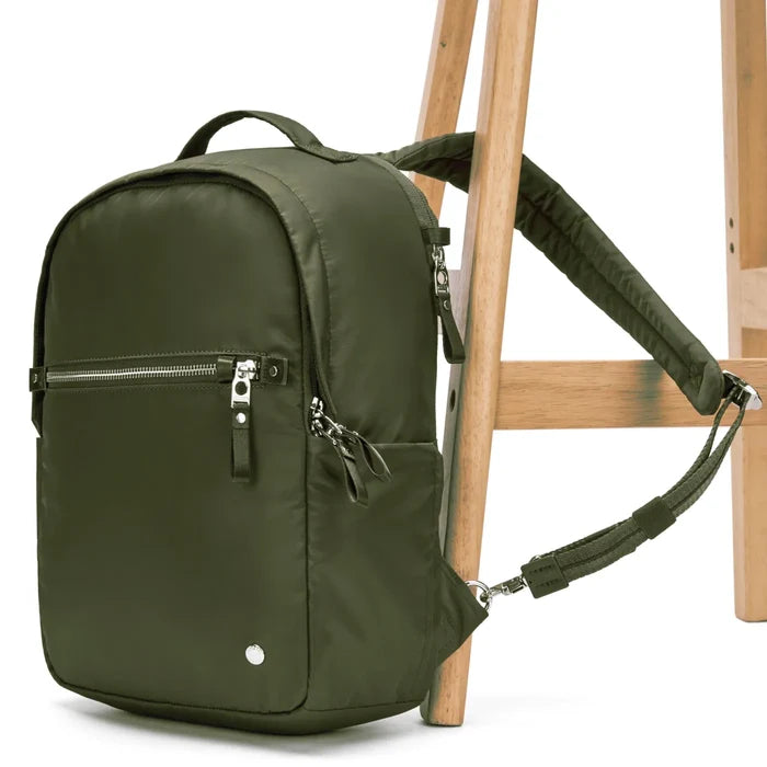 Pacsafe W 10L Anti-theft 13’’ Laptop Backpack - Olive