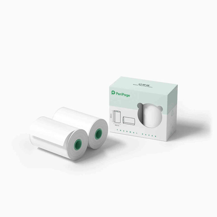 PeriPage A3 thermal paper 80x50mm 2 rolls box for mini printer