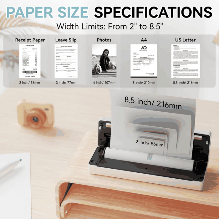 Peripage P81 Portable Wireless Printer - PeriPage Official Store