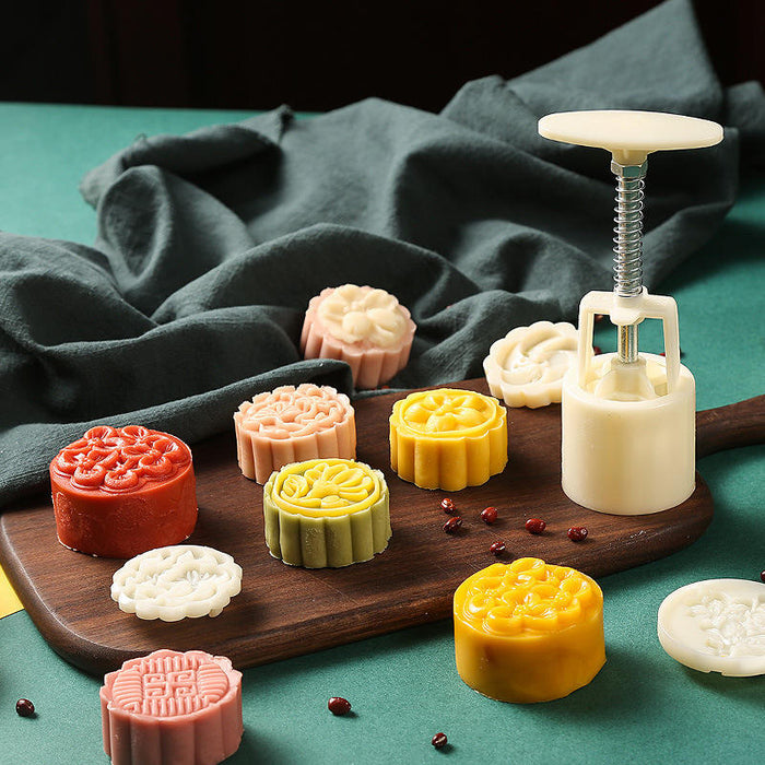 Plastic Manual Mooncake Press Tool